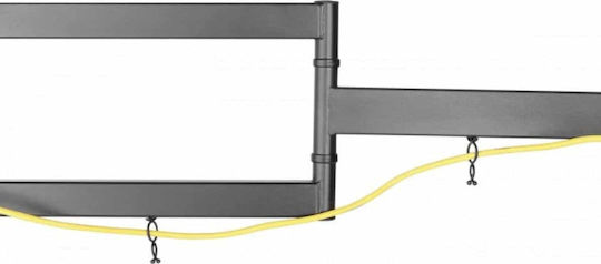 Brateck LPA52-443 Wall TV Mount with Arm up to 55" and 35kg Black