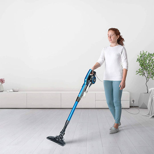 Black & Decker BXVMS600E Ηλεκτρική Σκούπα 2 σε 1 Stick & Χειρός 600W Μπλε
