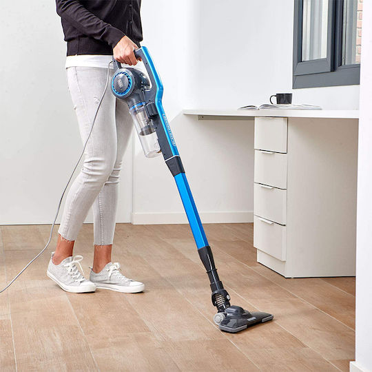Black & Decker BXVMS600E Ηλεκτρική Σκούπα 2 σε 1 Stick & Χειρός 600W Μπλε