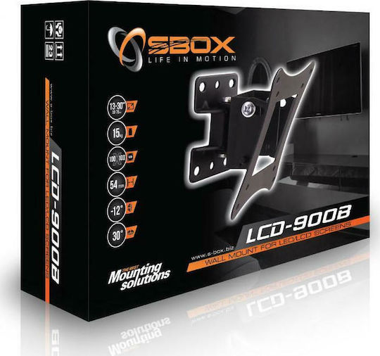 Sbox LCD-900B LCD-900B Suport TV de perete până la 30" și 15kg