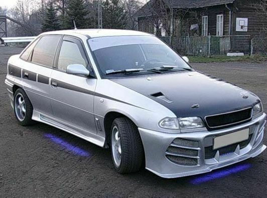 Heko Комплект Ветробрани Dark Fime за Opel Астра 2бр
