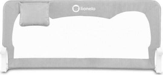 Lionelo Hanna Foldable Bed Rail Guard Simple Placement made of Fabric in Gray Color 150x35x66εκ. 1pcs