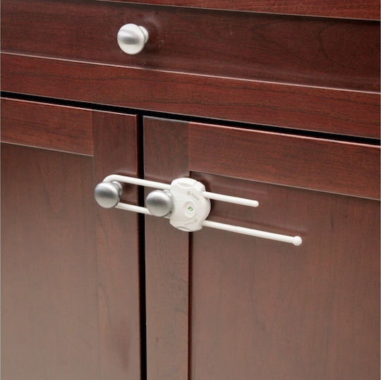Safety 1st Cabinet & Drawer Lock made of Plastic in White Color 1pcs