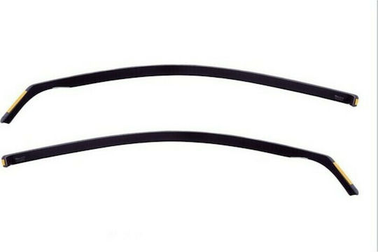 Heko Set of Windbreakers Front Car Dark Fime for Citroen C3 2pcs
