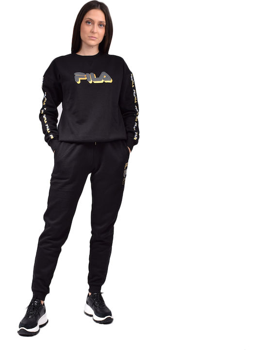 Gianna Damen Sweatshirt Schwarz