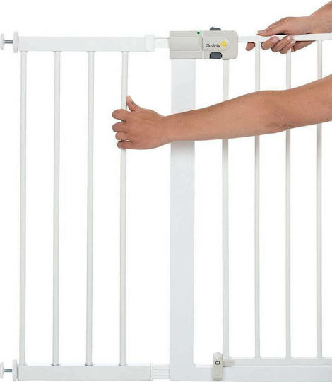 Safety 1st Easy Close Safety Gate Extensions Simple Placement made of Metal in White Color 28εκ. 1pcs
