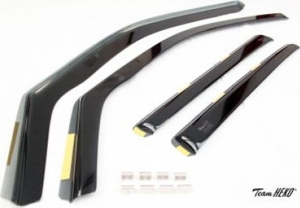Heko Σετ Ανεμοθραύστες Μπροστινοί / Πίσω για Opel Astra F 5D 1992-2002 4τμχ