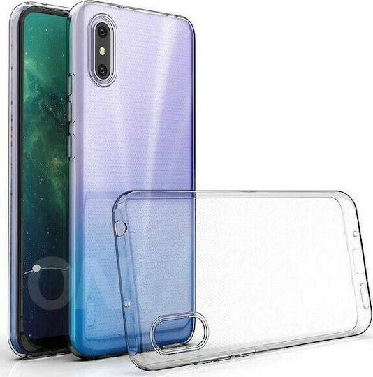 Hurtel Back Cover Σιλικόνης 0.5mm Διάφανο (Redmi 9A / 9AT)