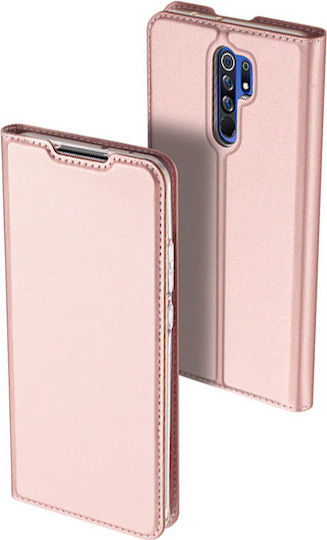 Dux Ducis Skin Pro Book Δερματίνης Ροζ Χρυσό (Redmi 9)