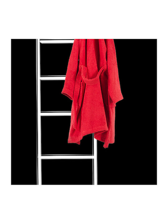 Guy Laroche Kids Hooded Bathrobe Tender Red