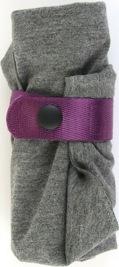 Allocacoc Aubergine Inflatable Travel Pillow 72.5x38.3cm Gray