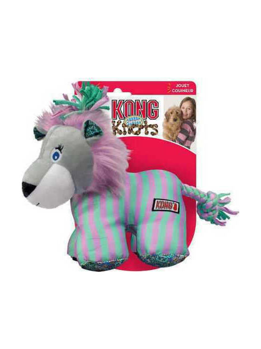 Kong Knots Carnival Lion SM/MD Dog Toy Cuddly Small 20cm