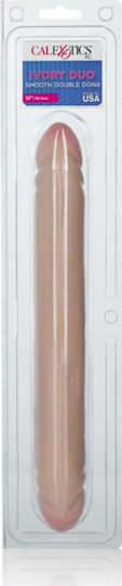 Calexotics Smooth Double Dildo Realistisches Dildo Ivory 30cm
