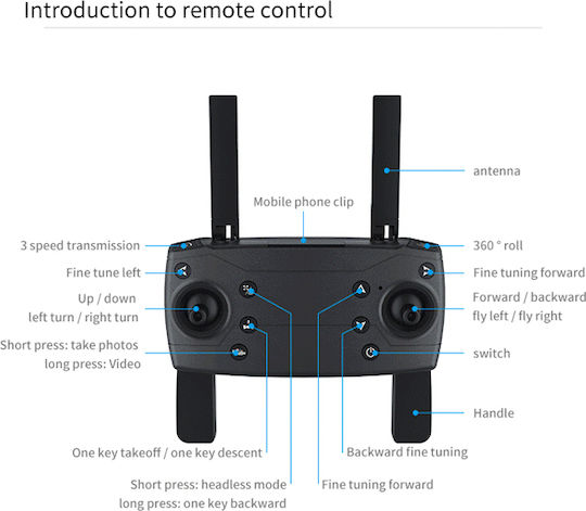 Pihot P30 Plus Drone με 4K Κάμερα