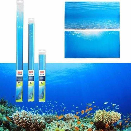 Juwel Double Face Aquarium Decoration Poster 86262