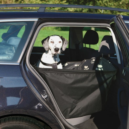 Trixie Seat Cover Car for Dog with Side Black/Beige 145x65cm Black