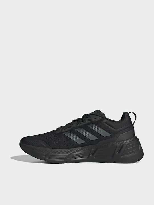 Adidas Questar Ανδρικά Αθλητικά Παπούτσια Running Core Black / Carbon / Grey Six