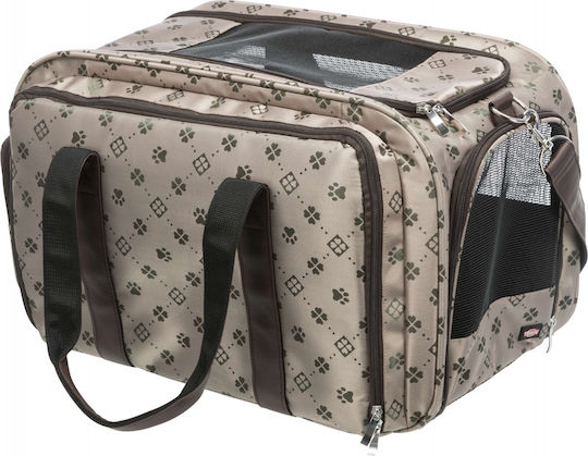 Trixie Maxima Dog/Cat Carrying Beige Shoulder Bag for 8kg Pets L33xW54xH32cm