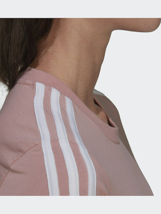 3 Stripes Γυναικείο T-shirt Wonder Mauve