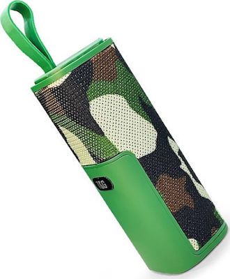 T&G Bluetooth-Lautsprecher 5W mit Batterielaufzeit bis zu 10 Stunden Army Green