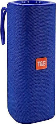 T&G Ηχείο Bluetooth 6W με Ραδιόφωνο Μπλε