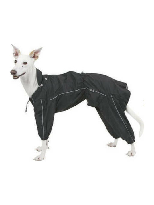 Kerbl Manchester Black Waterproof / Windproof Dog Coat with 40cm Back Length