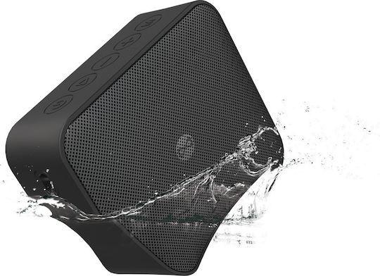 Forever Blix 5 BS-800 Αδιάβροχο Ηχείο Bluetooth 5W με Διάρκεια Μπαταρίας έως 5 ώρες Μαύρο