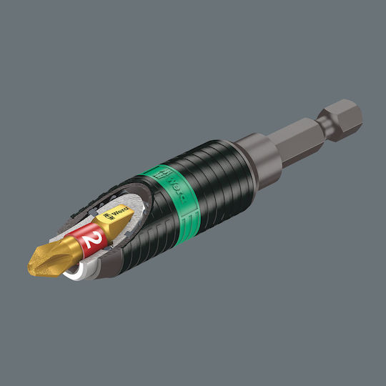 Wera Adapter with Socket HEX and Output Bit Holder
