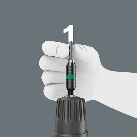 Wera Adapter with Socket HEX and Output Bit Holder