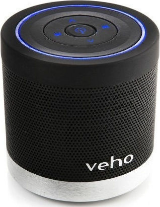 Veho M4 360° Bluetooth Speaker 4.4W with Battery Life up to 5 hours Black