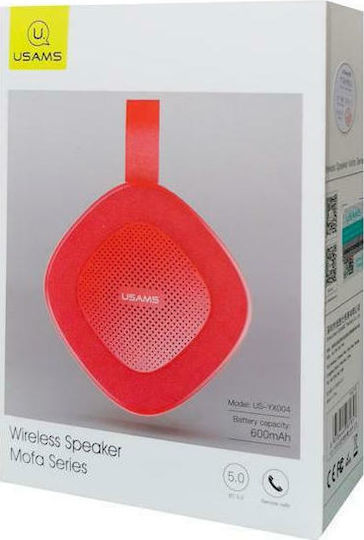 Usams YX004 Bluetooth-Lautsprecher 3W Rot