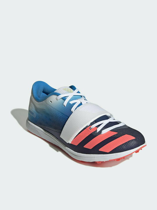 Adizero Long Jump Спортни обувки Шипове Legacy Indigo / Turbo / Blue Rush
