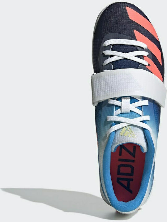 Adizero Long Jump Спортни обувки Шипове Legacy Indigo / Turbo / Blue Rush