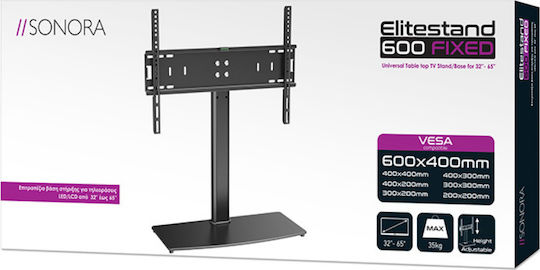 Sonora EliteStand 600 Fixed 230-0077 Tabletop TV Mount up to 65" and 35kg