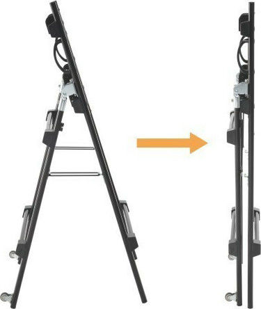Reflecta TV Stand 55DS Βάση Τηλεόρασης Δαπέδου έως 55" και 50kg