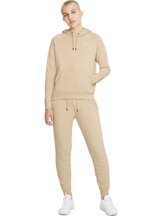 Sportswear Essentials Sweatpants Jogger Fleece Ecru