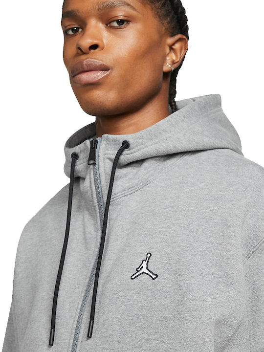 Cardigan With Hood Carbon Heather