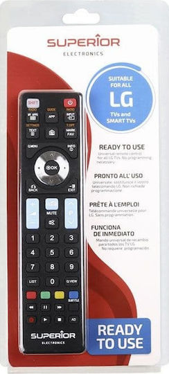 Superior Electronics Συμβατό Τηλεχειριστήριο Ready To Use για Τηλεοράσεις LG