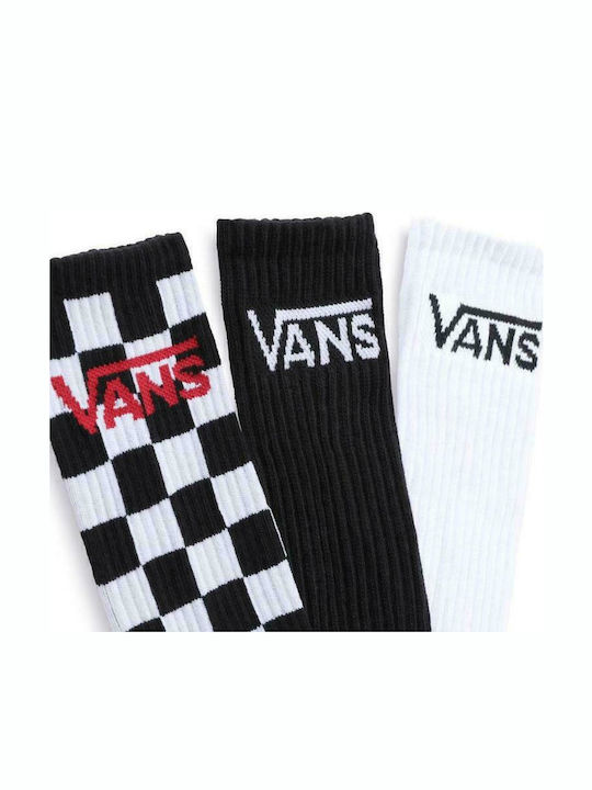 Vans Classic Crew Ανδρικές Κάλτσες με Σχέδια Πολύχρωμες 3Pack