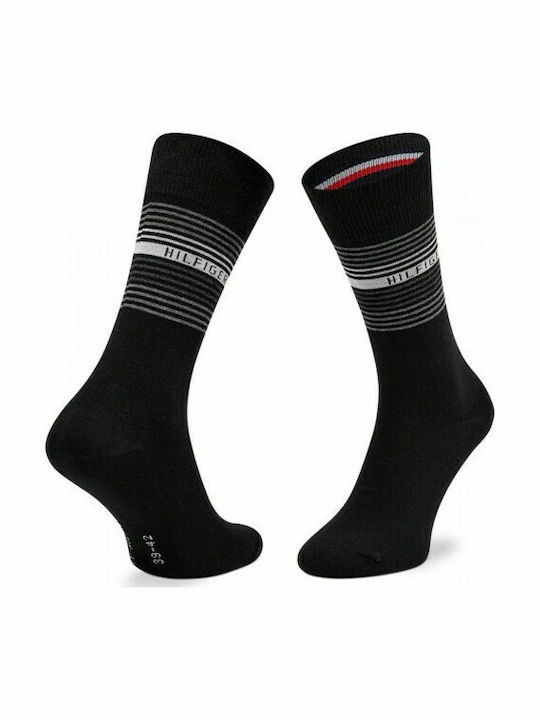 Tommy Hilfiger Ανδρικές Κάλτσες Μαύρες 4 Pack Tommy Hilfiger Ανδρικές Κάλτσες Μαύρες 4 Pack