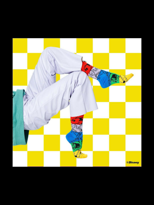 Happy Socks Colorful Friends Ανδρικές Κάλτσες με Σχέδια Πολύχρωμες