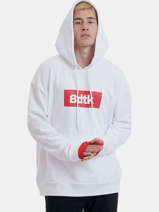 Sweatshirt mit Kapuze Weiß