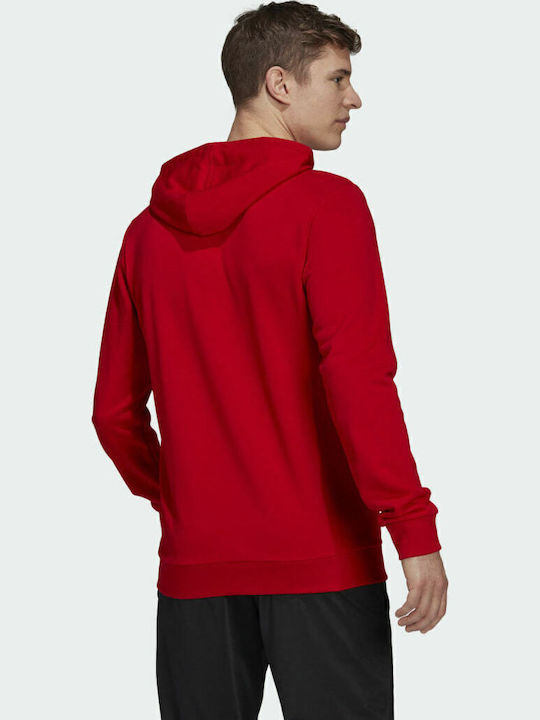 adidas Essentials Scarlet Red with Hood
