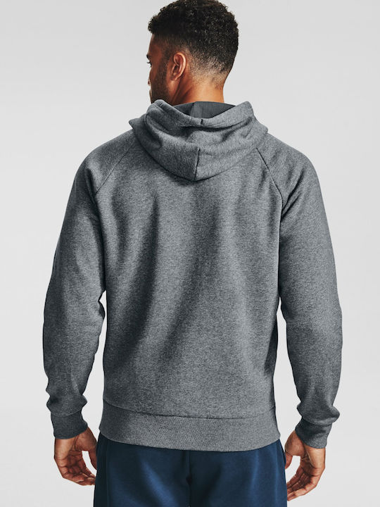 Rival Men's Sweatshirt with Hood Heather Gray