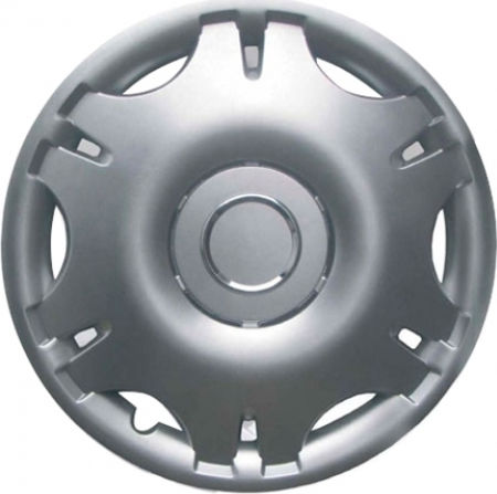 Croatia Cover Car Hubcap Set with Mercedes Benz Emblem 15" 4pcs Silver