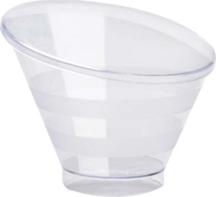 Set 25 Boluri Din Plastic Cu Capacitate 200ml Transparente