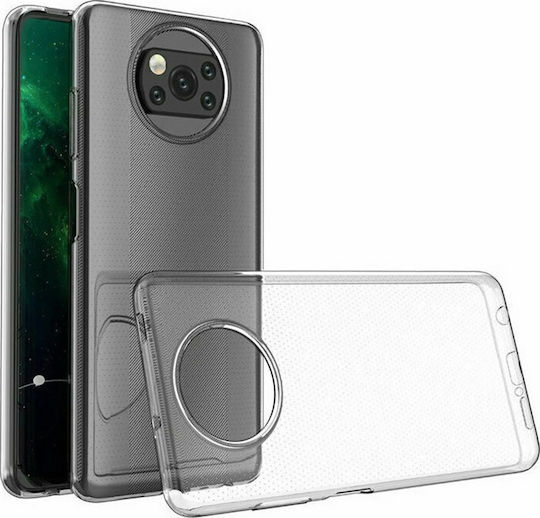 Back Cover Σιλικόνης 1mm Διάφανο (Poco X3 NFC / X3 Pro)
