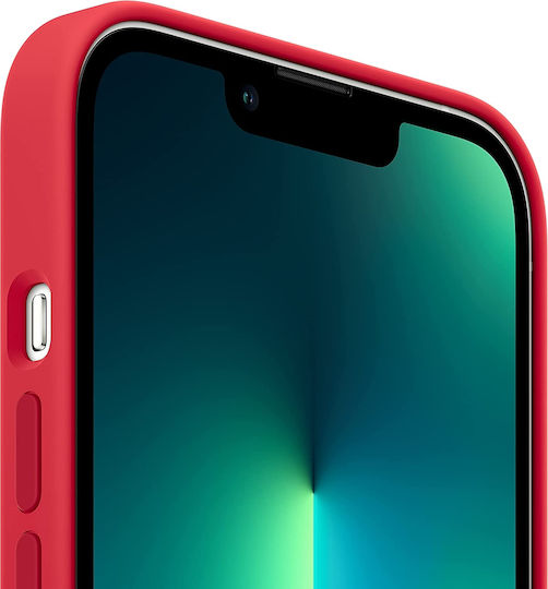 Apple Back Cover Silicone Product Red (iPhone 13 Pro)