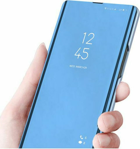 Hurtel Clear View Book Plastic Light Blue (Galaxy A71)