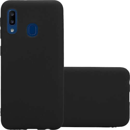 Hurtel Back Cover Silicon 2mm Negru (Galaxy A20e)